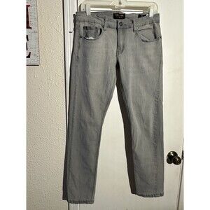 Men's Ring of Fire Slim Straight Jeans in gray, size W30 L30